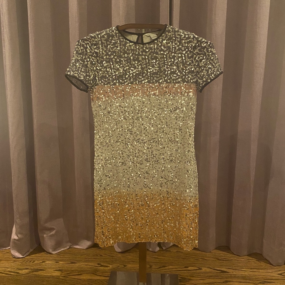 Dian Von Furstenburg Sequin Dress